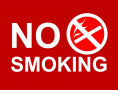 Наклейка No smoking 7