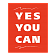 Мотивирующая картина на холсте Yes you can, 30х40 см