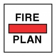 Знак Схема противопожарной защиты ИМО (Fire control plan IMO)