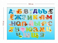 Стенд Азбука для детского сада 160х110 см