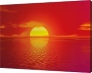 Картина на холсте Солнце, 50х70 см