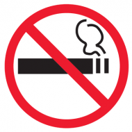 Единый утвержденный знак о запрете курения