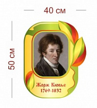 Стенд Жорж Кювье 40х50 см
