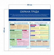 Стенд «Организация обучения охране труда» (2 плаката)