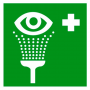 Медицинский знак Пункт обработки глаз EC04
