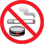 Наклейка Не курить 9