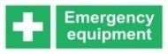 Знак Аварийное оборудование ИМО (Emergency equipment IMO)