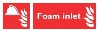 Знак Входящий патрубок системы пенотушения (Foam inlet)