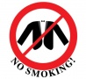 Наклейка No smoking 4