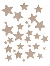 Заготовки Набор звёздочек, 29х12 см