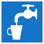 Указательный знак Питьевая вода D02