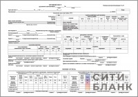 Путевой лист грузового автомобиля (Форма № 4-П Приказ Минтранса России от 28.09.2022 № 390) (100 шт.)