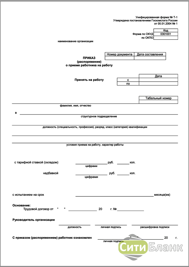 Приказ росс. Приказ о приеме на работу. Приказ распоряжение о приеме работника. Приказ распоряжение о приеме работника на работу. Т-1 приказ (распоряжение) о приёме работника на работу.