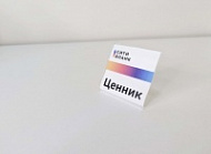 Ценникодержатель из оргстекла 100*60*1 мм