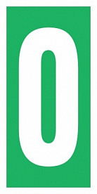 Знак Уровень / Этаж 0 (большой) ИМО (Level / floor 0 IMO)