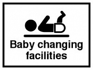 Знак Помещение по уходу за младенцами ИМО (Baby changes facilities IMO)