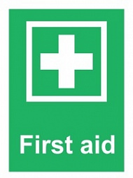 Знак Аптечка первой помощи ИМО (First aid IMO)