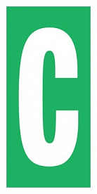 Знак Уровень / Этаж С (большой) ИМО (Level / floor С ИМО)