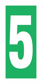 Знак Уровень / Этаж 5 ИМО (Level / floor 5 IMO)