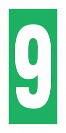 Знак Уровень / Этаж 9 ИМО (Level / floor 9 IMO)