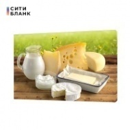Картина на холсте Молочные продукты, 50х70 см