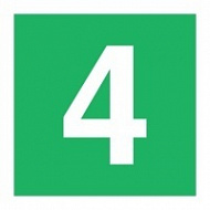 Знак Цифра 4 ИМО (Number 4 ИМО)