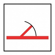 Знак Противопожарная навесная дверь класса «А» ИМО (“A” class hinged fire door IMO)