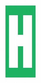 Знак Уровень / Этаж H ИМО (Level / floor H IMO)