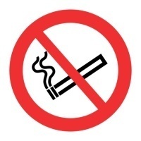 Знак Не курить ИМО (No smoking IMO)