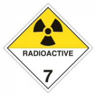 Знак Radioactive (радиоактивные материалы)