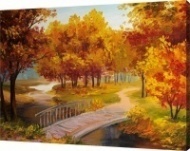 Картина на холсте Осень, 50х70 см