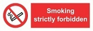 Знак Курение строго запрещено ИМО (Smoking strictly forbidden)