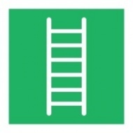 Знак Посадочный штормтрап (лестница), ИМО (Embarkation ladder IMO)