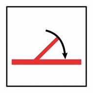 Знак Противопожарная самозакрывающаяся навесная дверь класса «А» ИМО (“A” class hinged f self closing fire door IMO)