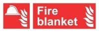 Знак Пожарное полотно (кошма) (Fire blanket)