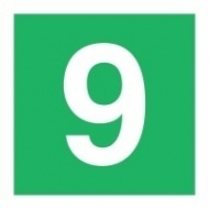 Знак Цифра 9 ИМО (Number 9 ИМО)