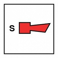 Знак Сирена предупреждающая о работе спринклерной системы ИМО (Sprinkler horn IMO)