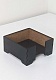 Подарочная коробка Кубарик 9*9*5,5 см ЛХДФ (черная)