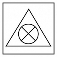 Знак Дистанционное отключение вентиляции ИМО (Remote ventilation shutoff IMO)