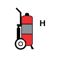 Знак Колёсный хладоновый огнетушитель (Halon gas or equivalent wheeled fire extinguisher)