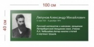 Стенд Портрет Ляпунова 100х40 см