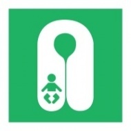 Знак Спасательный жилет для младенцев, ИМО (Infants lifejacket IMO)