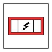 Знак Аварийный распределительный щит (АРЩ) (Emergency switchboard)