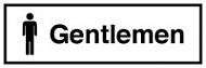 Знак Для мужчин ИМО (Gentlemen IMO)