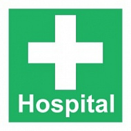 Знак Больница ИМО (Hospital IMO)
