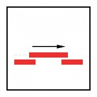 Знак Противопожарная самозакрывающаяся сдвижная дверь класса «А» ИМО (“A” class self closing sliding fire door IMO)