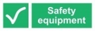 Знак Спасательное оборудование ИМО (Safety equipment IMO)