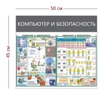 Стенд «Компьютер и безопасность» (2 плаката)