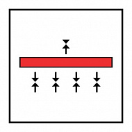 Знак Клапаны системы водораспыления (Water spray system valve)