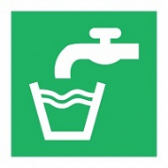 Знак Питьевая вода ИМО (Drinking water IMO)
